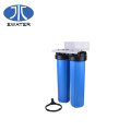 COMPONENTE DEL SISTEMA RO 10 carcasa de filtro Clear PP Double Water Filter Housing